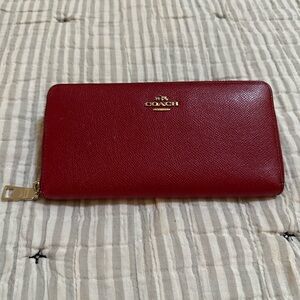 COACH leather wallet